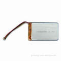 Lithium Polymer Battery with Tags, Plugs, Connectors and PCM are Available,1,300mAh for GPS